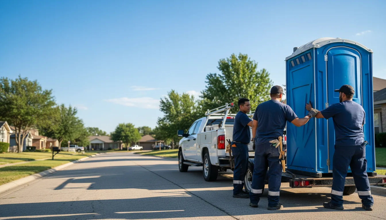 Portable Toilet Rental in East Brunswick, NJ near me